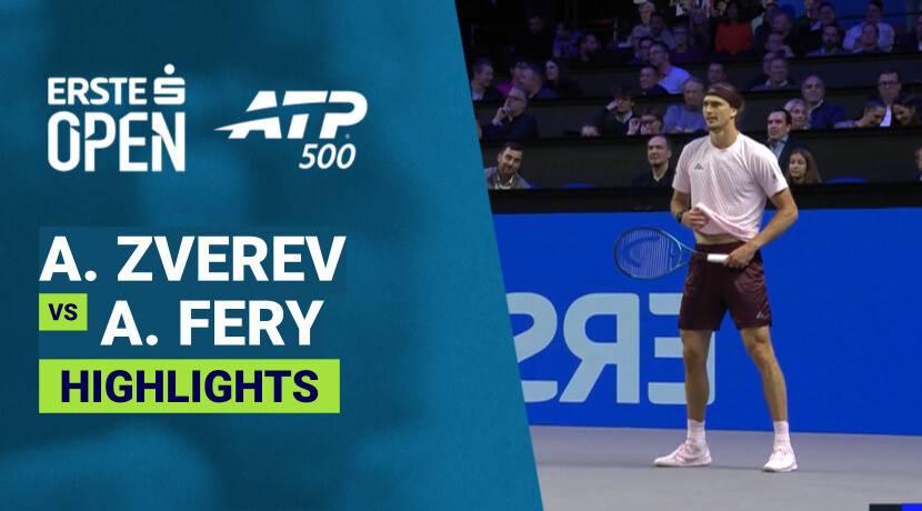 Alexander Zverev vs Arthur Fery - Quarterfinals | ATP 500: Erste Bank Open 2026