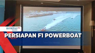 Pesiapan F1 Powerboat di Danau Toba Sudah Mencapai 75 Persen
