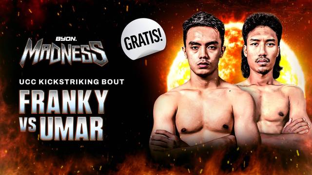 Franky vs Umarusman - UCC Kickstriking Bout - Full Match | BYON Madness Vol. 3 2026