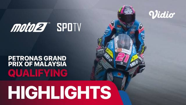 Moto2 Qualifying: MotoGP 2024 Round 19 - PETRONAS Grand Prix of Malaysia - Highlights | MotoGP 2024