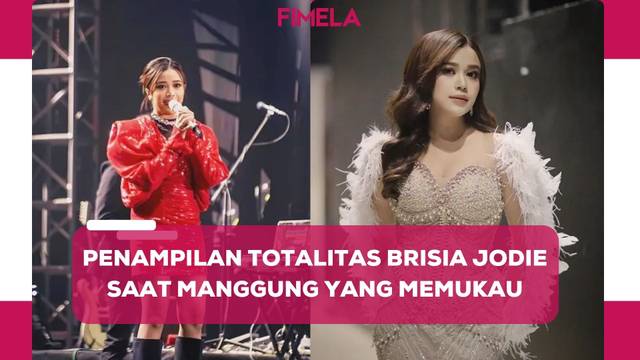 Penampilan Brisia Jodie saat Manggung yang Tak Kalah Manis dari Jebolan Indonesia Idol Lainnya