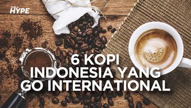 6 Kopi Indonesia yang Go International