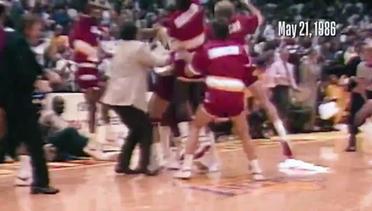 On May 21, Rockets beat Lakers in Game 5 of the 1986 Western Conference Finals