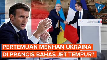 Menhan Ukraina Bertemu dengan Menhan Prancis, Bahas Permintaan Jet Tempur?