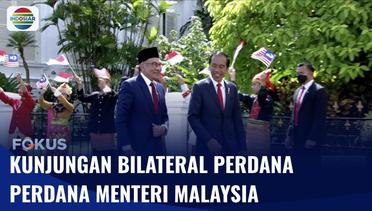 Kunjungan Perdana PM Malaysia Anwar Ibrahim ke Indonesia, Bertemu Jokowi di Istana Bogor | Fokus