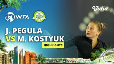 Semifinal: Jessica Pegula vs Marta Kostyuk - Highlights | WTA San Diego Open 2024