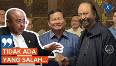 PKS Sebut Pertemuan Surya Paloh dan Prabowo Bentuk Silahturahmi Politik