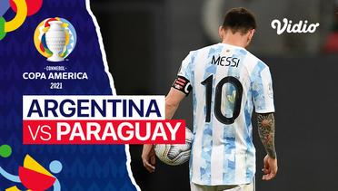Mini Match |  Argentina 1 vs 0 Paraguay | Copa America 2021