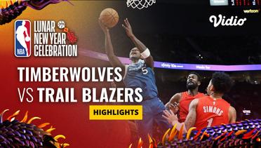 Minnesota Timberwolves  vs Portland Trail Blazers - Highlights | NBA Regular Season 2023/24