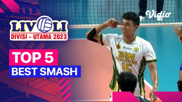 5 Smash Terbaik Hari Ke-14 | Livoli Divisi Utama 2023