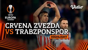 Highlights - Crvena zvezda vs Trabzonspor | UEFA Europa League 2022/23