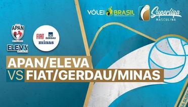 Full Match | Apan/Eleva vs Fiat/Gerdau/Minas |  Brazilian Men's Volleyball League 2021/2022