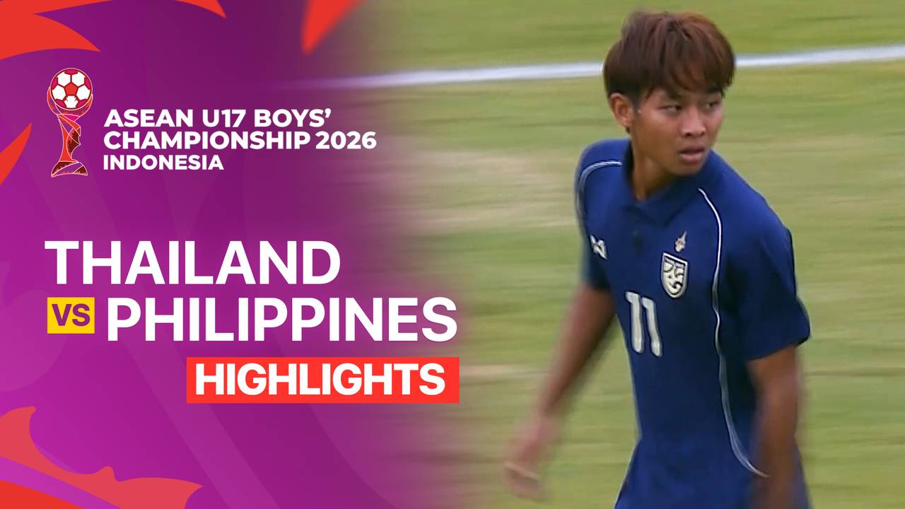 Thailand vs Philippines - Highlight | ASEAN U17 Boys' Championship 2026