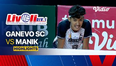 Putra: Ganevo SC vs Manik - Highlights | Livoli Divisi 1 2023