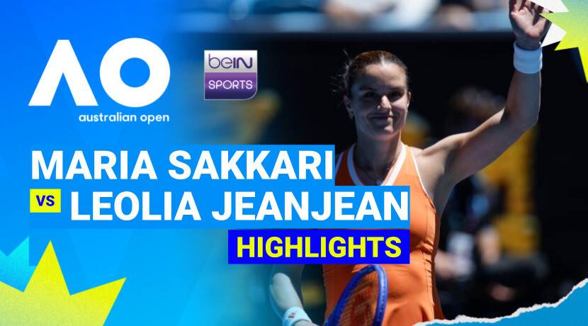 Maria Sakkari (GRE) vs Leolia Jeanjean (FRA) - Women's Singles Round 1 | Australian Open 2026