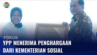 YPP SCTV-Indosiar Terima Penghargaan Atas Bantuan dan Dedikasi Bencana Alam dari Kemensos | Fokus