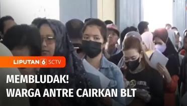Jelang Lebaran, Warga Surabaya Serbu Kantor Pos untuk Cairkan BLT | Liputan 6