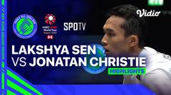 Men's Single Semifinal: Lakshya Sen (IND) vs Jonatan Christie (INA) - Highlights | Yonex All England Open Badminton Championships