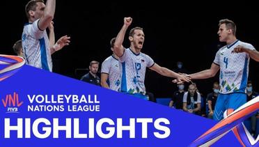 Match Highlight | VNL MEN'S - Slovenia 3 vs 0 Bulgaria | Volleyball Nations League 2021