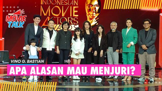 Vino G. Bastian Pertama Kali Duduk Di Jajaran Dewan Juri Indonesian Movie Actors Awards 2024