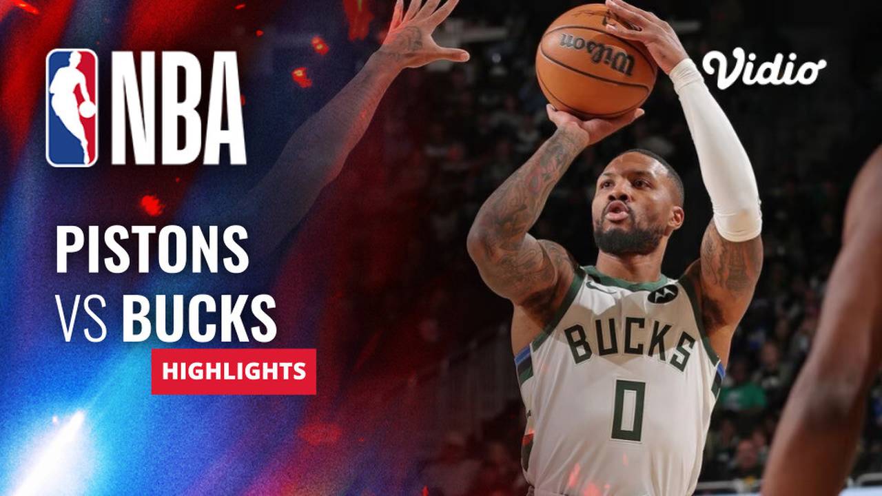Detroit Pistons vs Milwaukee Bucks Highlights NBA Regular Season
