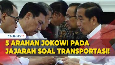 Gelar Ratas, Jokowi Ungkap 5 Arahan soal Transportasi Jabodetabek