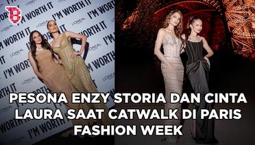 Momen Enzy Storia & Cinta Laura jadi model di Paris Fashion Week, catwalk bareng Kendall Jenner