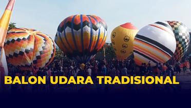 Unik! Festival Balon Udara Tradisional Disambut Baik oleh Masyarakat Wonosobo