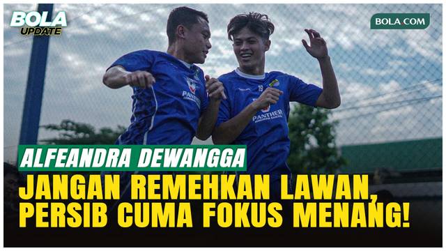Alfeandra Dewangga: Persib Fokus Menang Tiap Laga, Bukan Puncak Klasemen