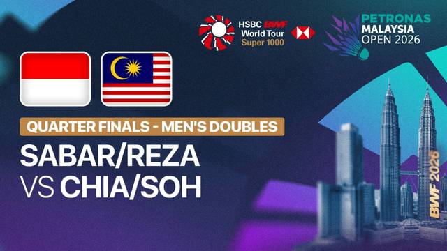 Sabar Karyaman Gutama/Moh Reza Pahlevi Isfahani (INA) vs Aaron Chia/Soh Wooi Yik (MAS) - Full Match | PETRONAS Malaysia Open 2026