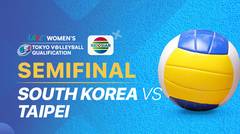 Full Match | Korea Selatan vs Taipei | AVC Women's 2020 Volleyball Qualification