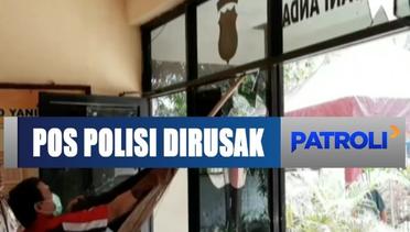 Pos Polisi Cempaka Putih Jakarta Pusat Dirusak Orang Tak Dikenal - Patroli