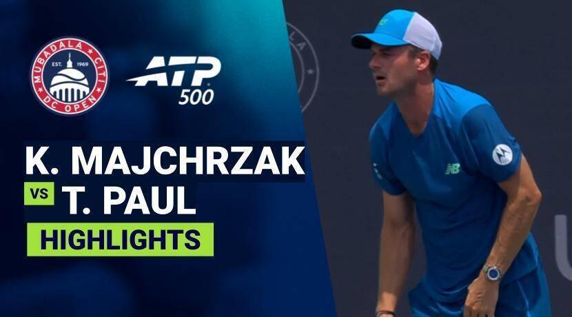 Kamil Majchrzak vs Tommy Paul - Round 1 (Stadium) | ATP 500: Mubadala Citi DC Open 2026