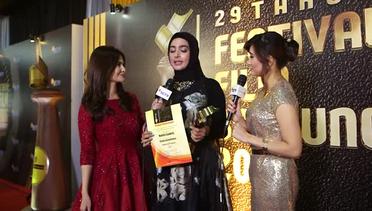 Interview Nabila Syakieb Pemenang Pemeran Wanita Serial Terpuji