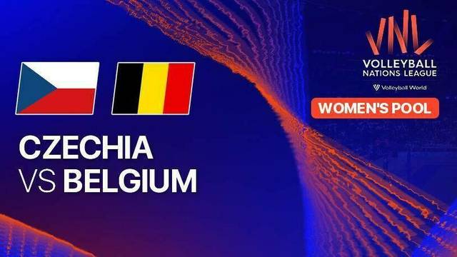 Women: Czechia vs Belgium - Full Match | Volleyball Nations League 2025