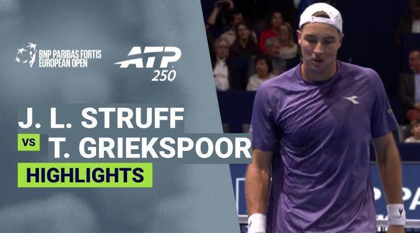Jan-Lennard Struff vs Tallon Griekspoor - Final | ATP 250: BNP Paribas Fortis European Open 2026
