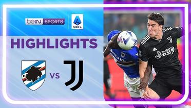 Match Highlights | Sampdoria vs Juventus | Serie A 2022/2023