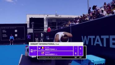 Final: Elise Mertens vs Emma Navarro - Highlights | WTA Hobart International 2024
