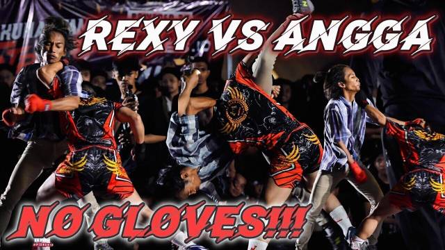 NO GLOVES!! - REXY VS ANGGA - PENCAK DOR BHSF BEKASI