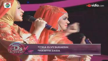 Dhawiya Zaida dan Fitria Elvy Sukaesih - Pengobat Rindu (D'Academy 3 - Konser Tribute to Juri)