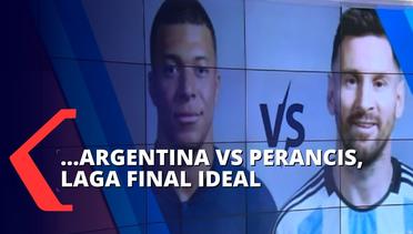 Duel Messi Vs Mbappe, Pengamat: Materi Pemain Argentina dan Perancis Sama Kuat