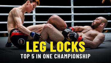 Top 5 Leg Lock Finishes In ONE Championship