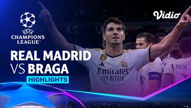 Real Madrid vs Braga - Highlights | UEFA Champions League 2023/24