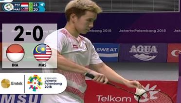 INA v MAS - Badminton Ganda Putra: Marcus/Kevin v Tan/Goh | Asian Games 2018