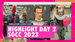 Highlight day 2 SGCC 2023, Ketemu Banyak Cosplayer Keren!