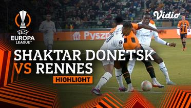 Highlights - Shakhtar Donetsk vs Rennes | UEFA Europa League 2022/23