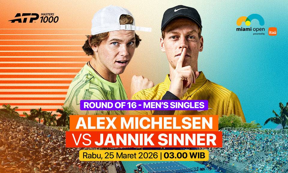Alex Michelsen vs Jannik Sinner