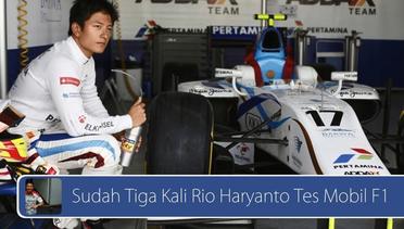 #DailyTopNews: Sudah Tiga Kali Rio Haryanto Tes Mobil F1