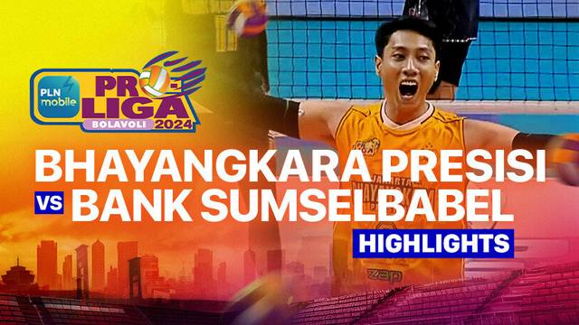 Putra: Jakarta Bhayangkara Presisi vs Palembang Bank SumselBabel - Highlights | PLN Mobile Proliga 2025