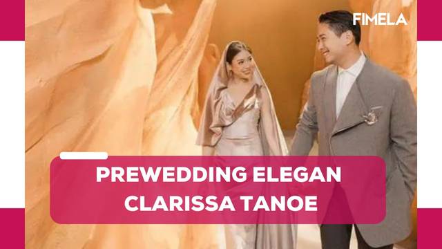 Tampil Elegan Clarissa Anak Hary Tanoesoedibjo di Pemotretan Prewedding